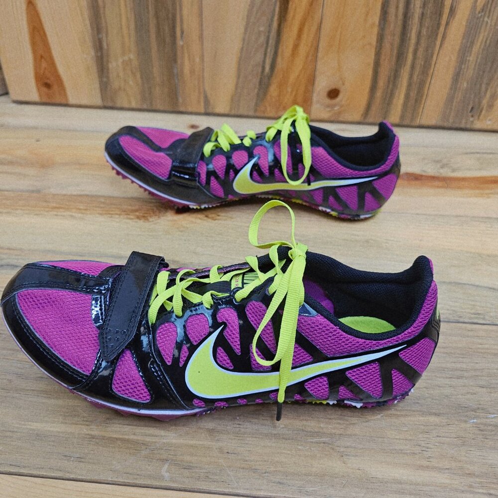 NIKE ZOOM RIVAL S TRACK & FIELD SPRINT CLEAT SHOES SIZE 9.5